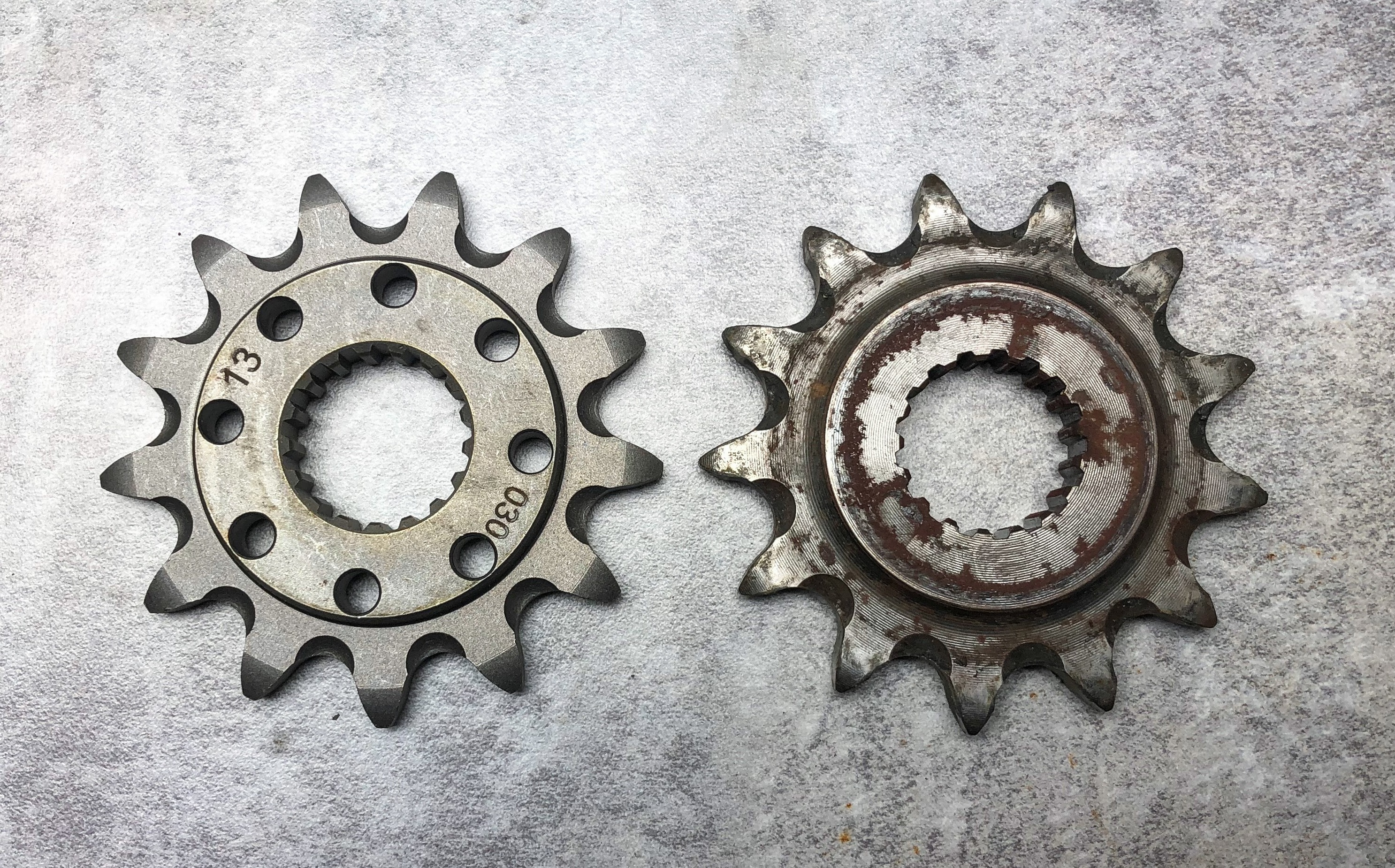 How To Replace the Countershaft Sprocket and Rear Sprocket on your Dirt